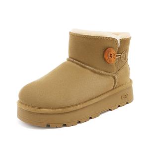 Зимние ботинки женские Ubz, цвет Milk tea