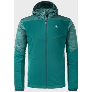 Флисовая куртка Schöffel "Fleece Hoody Svardalen M", с капюшоном, зеленый