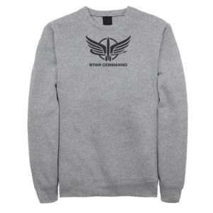 Мужской свитшот с логотипом Disney/Pixar Lightyear Star Command Licensed Character