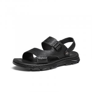 CAMEL Пляжные сандалии мужские коричневые, землисто-желтые, черные, цвет Black