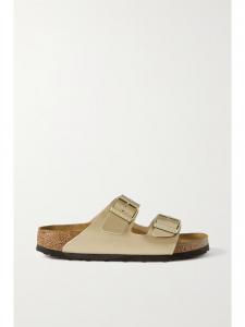 Сандалии Arizona из искусственной кожи с эффектом металлик Birkenstock