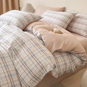 Jie Liya Комплект постельного белья 1,2 м, 3 предмета, для одеяла 150×200 см, цвет сыр, тонкокомбинированный синьцзянский чистый хлопок