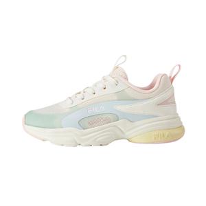 FILA KIDS Амортизация, нескользящая и дышащая низкая детская обувь для бега cream white/soft fuchsia kids