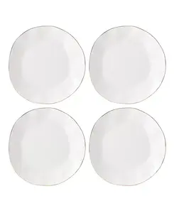 Обеденные тарелки Blue Bay, набор из 4 шт. Lenox, white