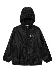 Куртка с капюшоном Ea7 Emporio Armani, черный