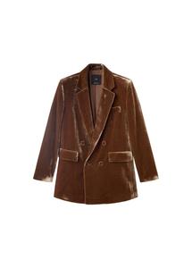 Блейзер MANGO, карамель