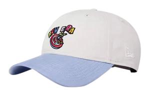 New Era Хлопковая бейсболка унисекс белая, White