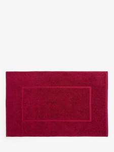 Банный коврик из египетского хлопка John Lewis, Claret Red