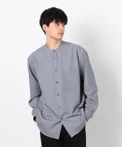 Рубашка с воротником-стойкой, напоминающим шерсть Comme Ca Ism, цвет Gray