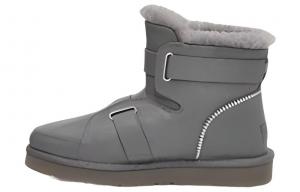 Сапоги женские UGG с застежками, серый