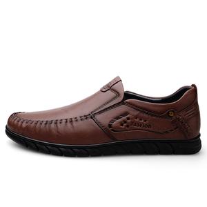 LAORENTOU Мужские повседневные туфли мужские низкие топы коричневые, цвет Brown