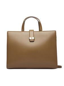 Сумка Tommy Hilfiger Th Heritage Satchel AW0AW18287 Braun