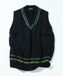 Кардиган-жилет крупной вязки 2025AW