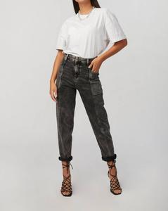 Джинсы Lara Croft в сером цвете с эффектом потертости IN THE MOOD FOR LOVE, серый