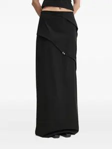 Макси-юбка с разрезом сзади Heliot Emil, черный