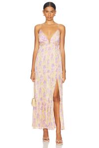 Платье минари Astr The Label, фиолетовый