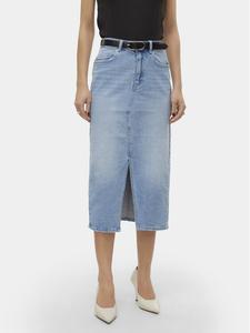 Джинсовая юбка стандартного кроя Vero Moda, синий