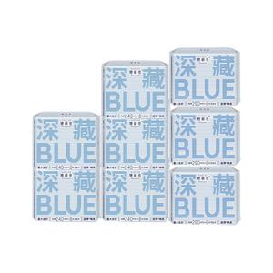 Herlab Удобные прокладки глубокий синий дышащие, сухие и свежие дневные и ночные набор из 62 штук