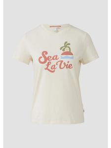 Футболка цвета 08D2_светло-песочный QS