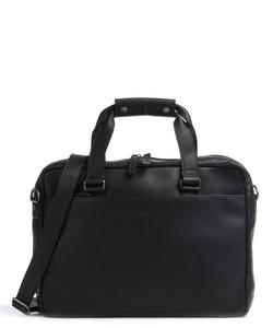 Портфель Manhattan 15 дюймов из воловьей кожи с подтягиванием The Chesterfield Brand, черный