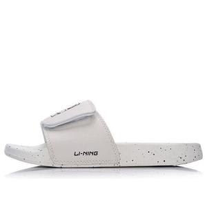 Тапочки спортивные слайдеры Li-Ning, белый