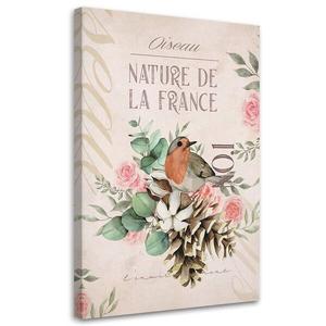 Картина арт-принт KUNSTLOFT Nature de la France, зеленый