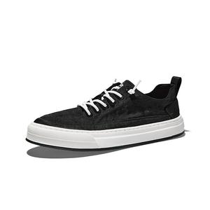 Кроссовки Hautton Jeans Skateboarding Shoes Men Low-top Black, черный