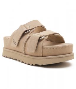 Кожаные тапочки goldenstar hi slide Ugg, желтый