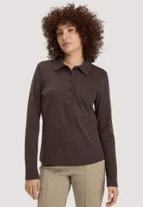 Узкая рубашка поло Hessnatur, Kakao Braun