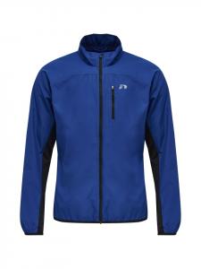 Толстовка Newline Reißverschluss Jacket Reflektierend Logo Men's Core Laufen Herren, цвет TRUE BLUE