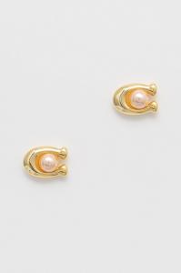 Серьги Coach, золотой