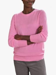 Джемпер из кашемирового трикотажа Pure Collection, цвет Peony Pink