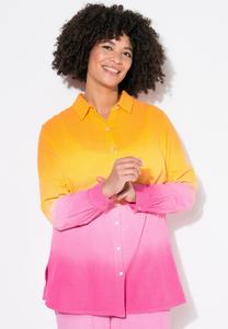 Блузка на пуговицах Angel of Style, оранжевый