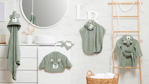 Халат детский 0-3 Avelia, мятно-зеленый