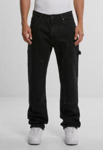 Джинсы карго свободного кроя 2Y Studios Haldor, Black Denim