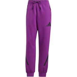 Adidas Вязаные спортивные брюки женские фиолетовые