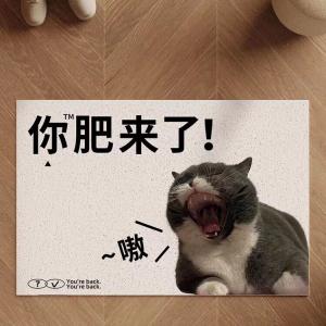 Budis Ковер 50х80 см из ПВХ, приветственный, для прихожей, пылесборный, с противоскользящим покрытием