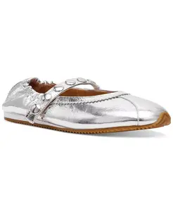 Anaya-St балетки Mary-Jane с шипами Steve Madden, серебро