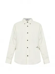 Рубашка с длинными рукавами на пуговицах Stone Island, бежевый