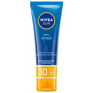 Увлажняющий солнцезащитный крем для лица Sun UV SPF 30 50 мл Nivea