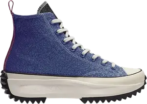 Кроссовки Converse J.W. Anderson x Run Star Hike Glitter, разноцветный