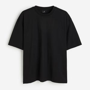 Футболка H&M Oversized Fit Cotton, черный