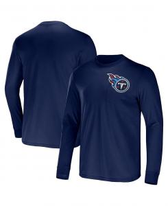 Мужская футболка nfl x darius rucker от navy tennessee titans team с длинным рукавом Fanatics, синий