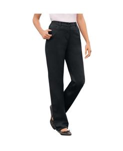 Женские джинсы Within Tall Perfect из хлопка с эластичной задней частью Woman Within, Black