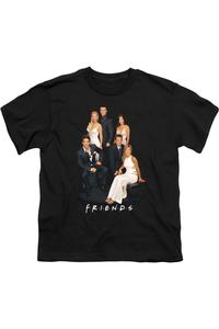 Футболка Friends Classy с коротким рукавом для детей Gildan, черный