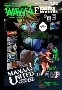 AMERICAN MANGA MAGAZINE: MONTHLY SHONEN WAVY [ ISSUE 4] (MONTHLY SHONEN WAVY MAGAZINE) (Independently published)