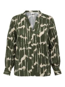 Блуза ONLY Carmakoma CARJUNIA, зеленый