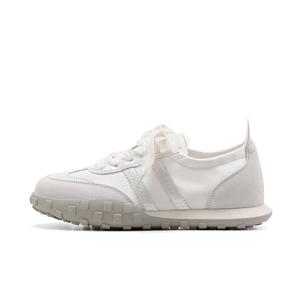 ST&SAT Дышащие низкие повседневные туфли для увеличения роста женские Ecru, цвет Ecru