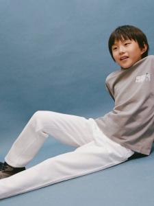 Детские джинсы slim denim Mango, White