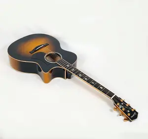 Eastman AC622CE-SB Европейская ель/клен с эффектом пламени Sunburst, концертная модель, электроника LR Baggs #02990 @ LA Guitar Sales